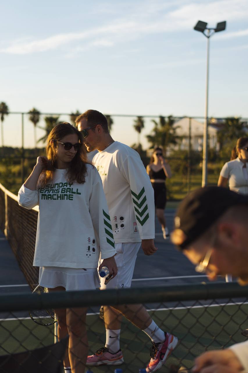 Участники на закате