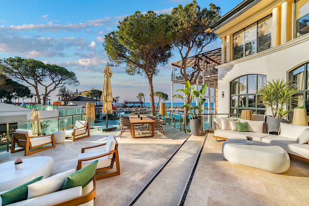 Терраса отеля